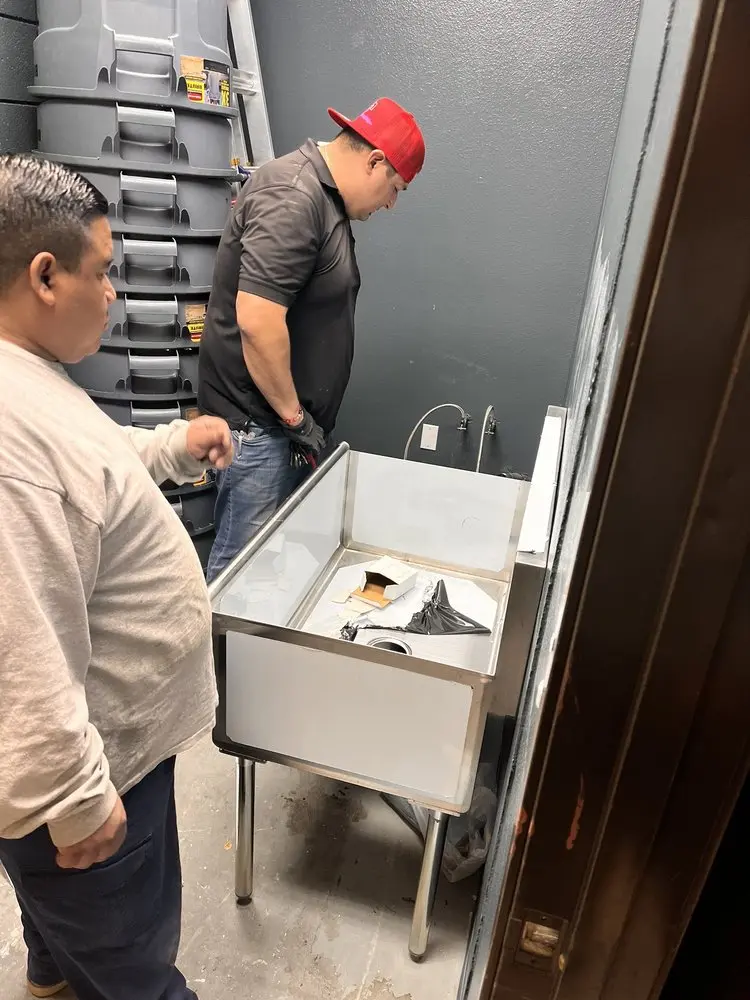 Commercial plumbing and sink installation in Fairview Heights