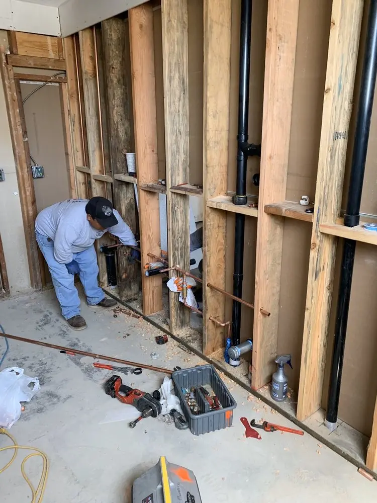Commercial rough-in plumbing for Trenchless Sewer Repair in Fairview Heights